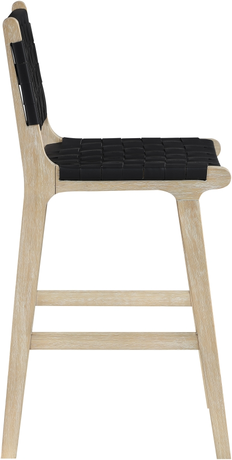 Intertwine Black Counter Stool