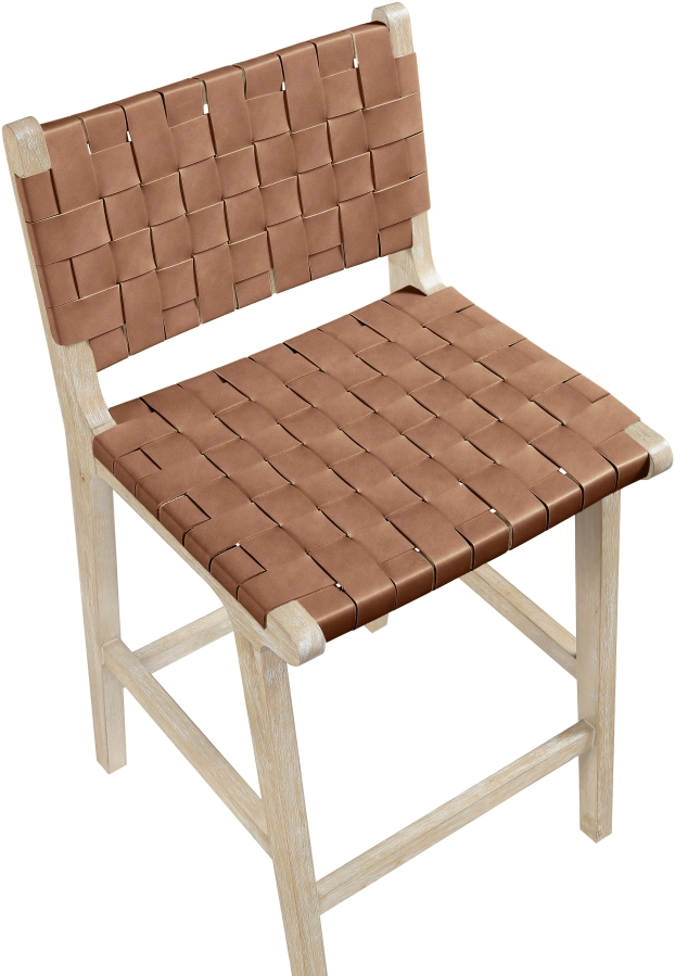 Intertwine Brown Counter Stool