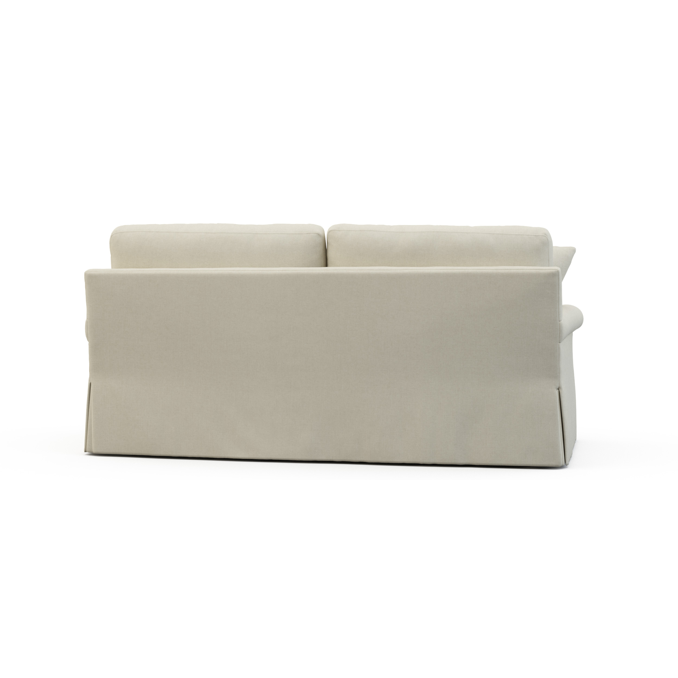 Julie Two Cushion Skirted Sofa 84''