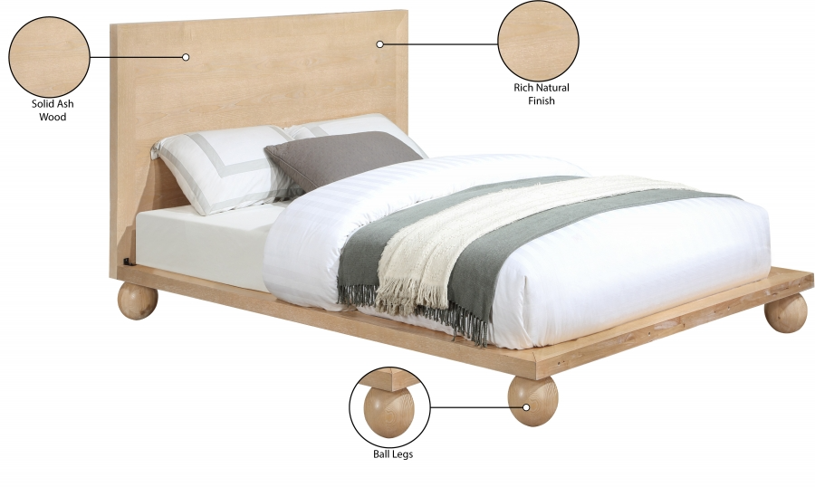 Kendrick Natural Queen Bed