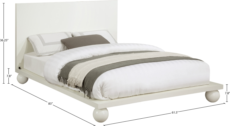 Kendrick Cream Queen Bed