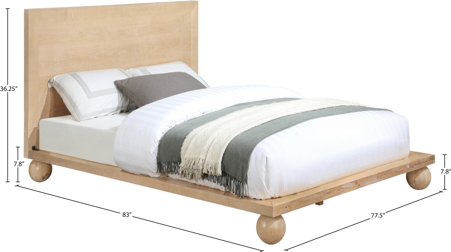 Kendrick Natural Queen Bed