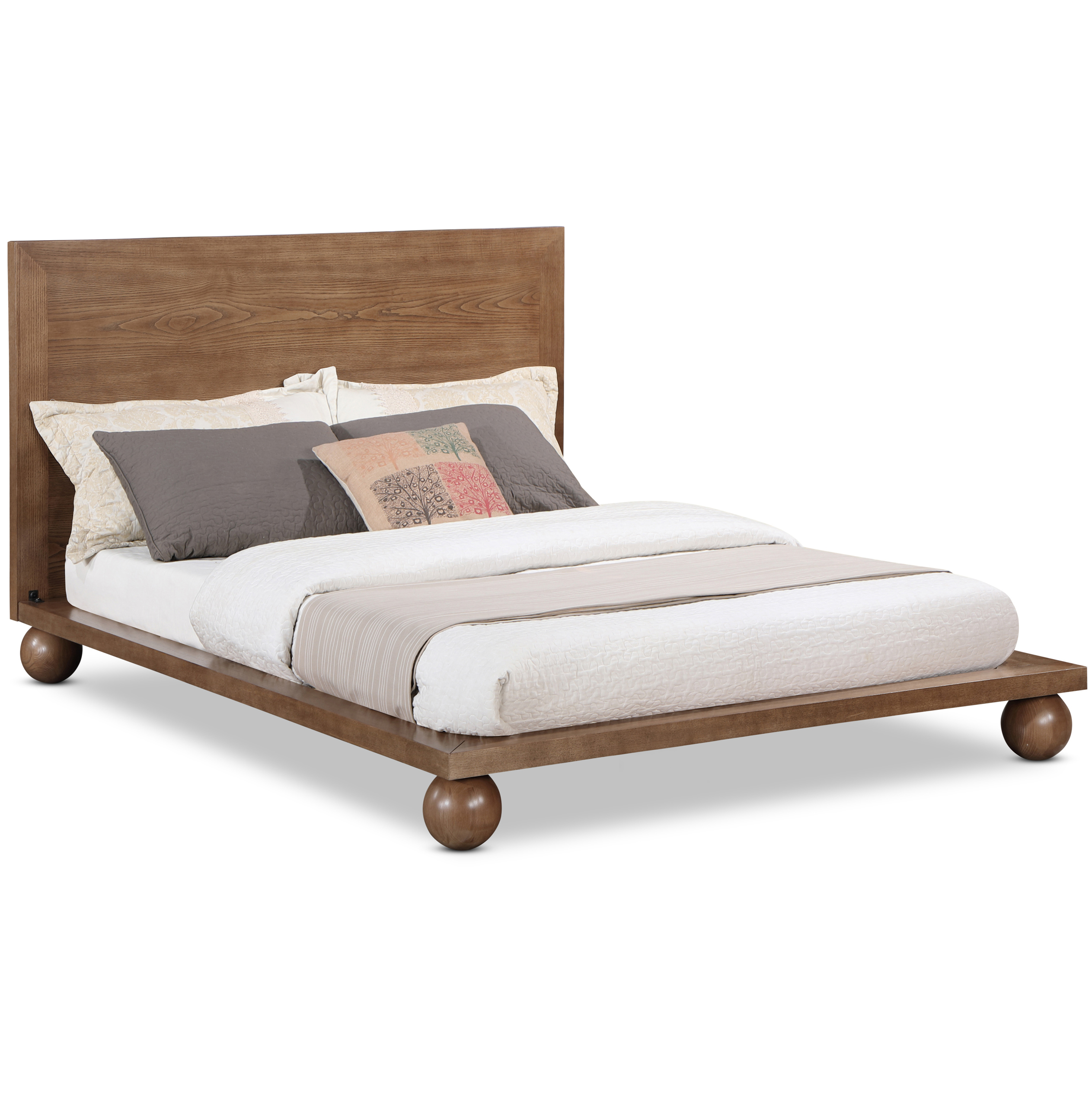 Kendrick Walnut Queen Bed