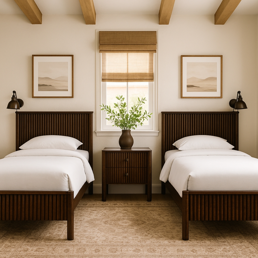 Kieran Brown Twin Bed