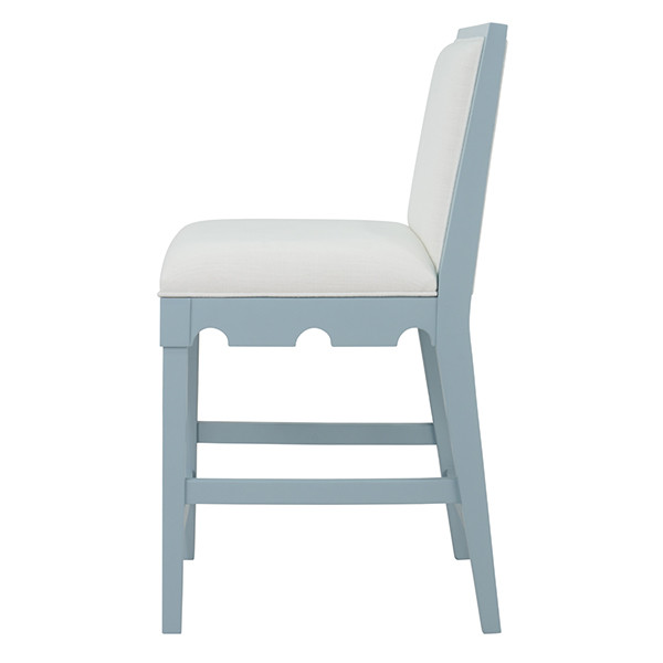 Lancaster Sky Blue Counter Stool
