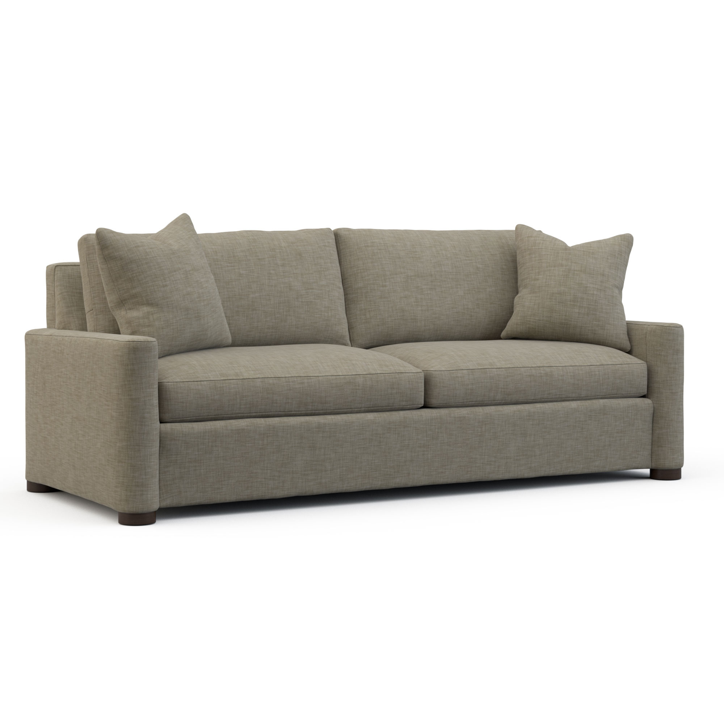 Neo Modern Two Cushion Sofa