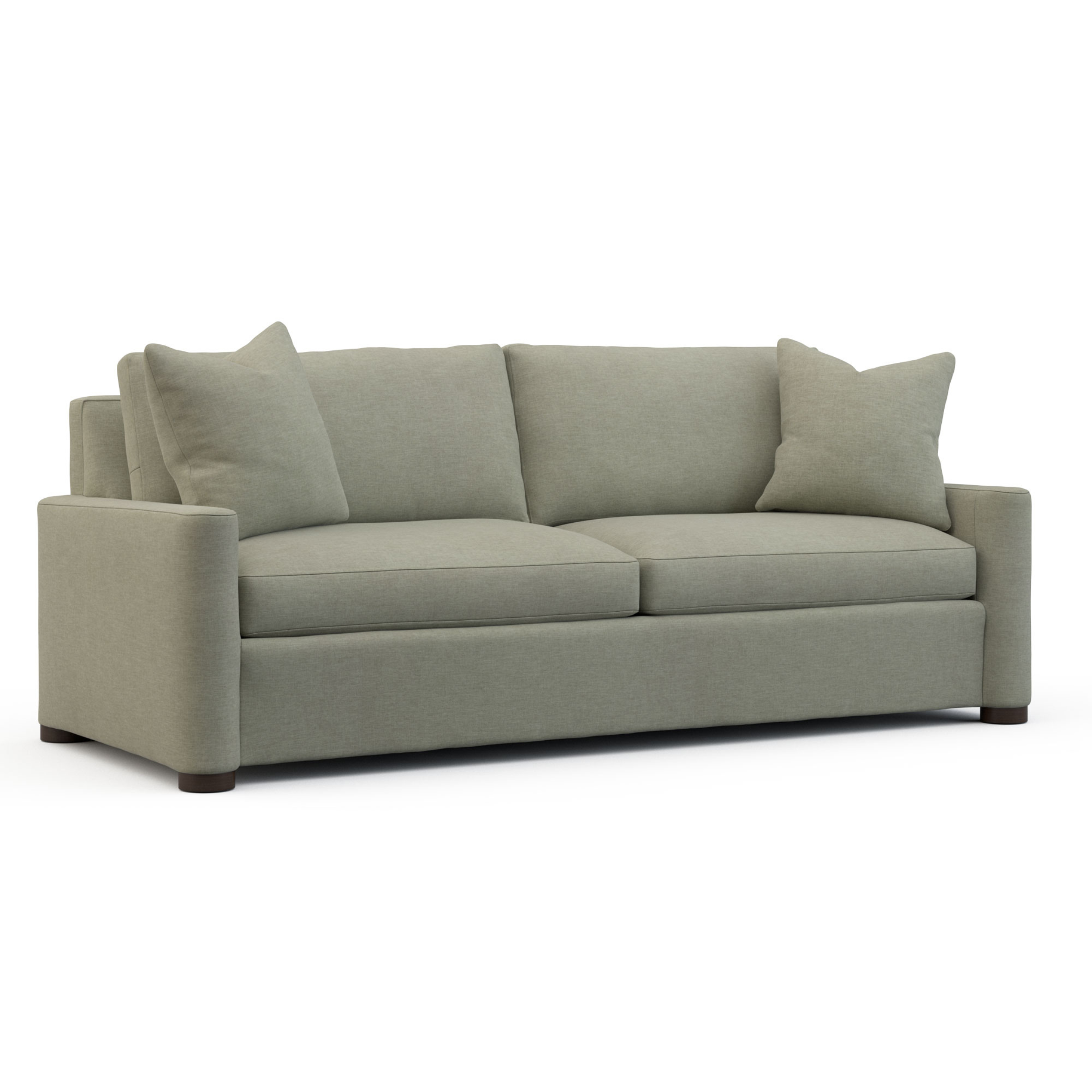 Neo Modern Two Cushion Sofa