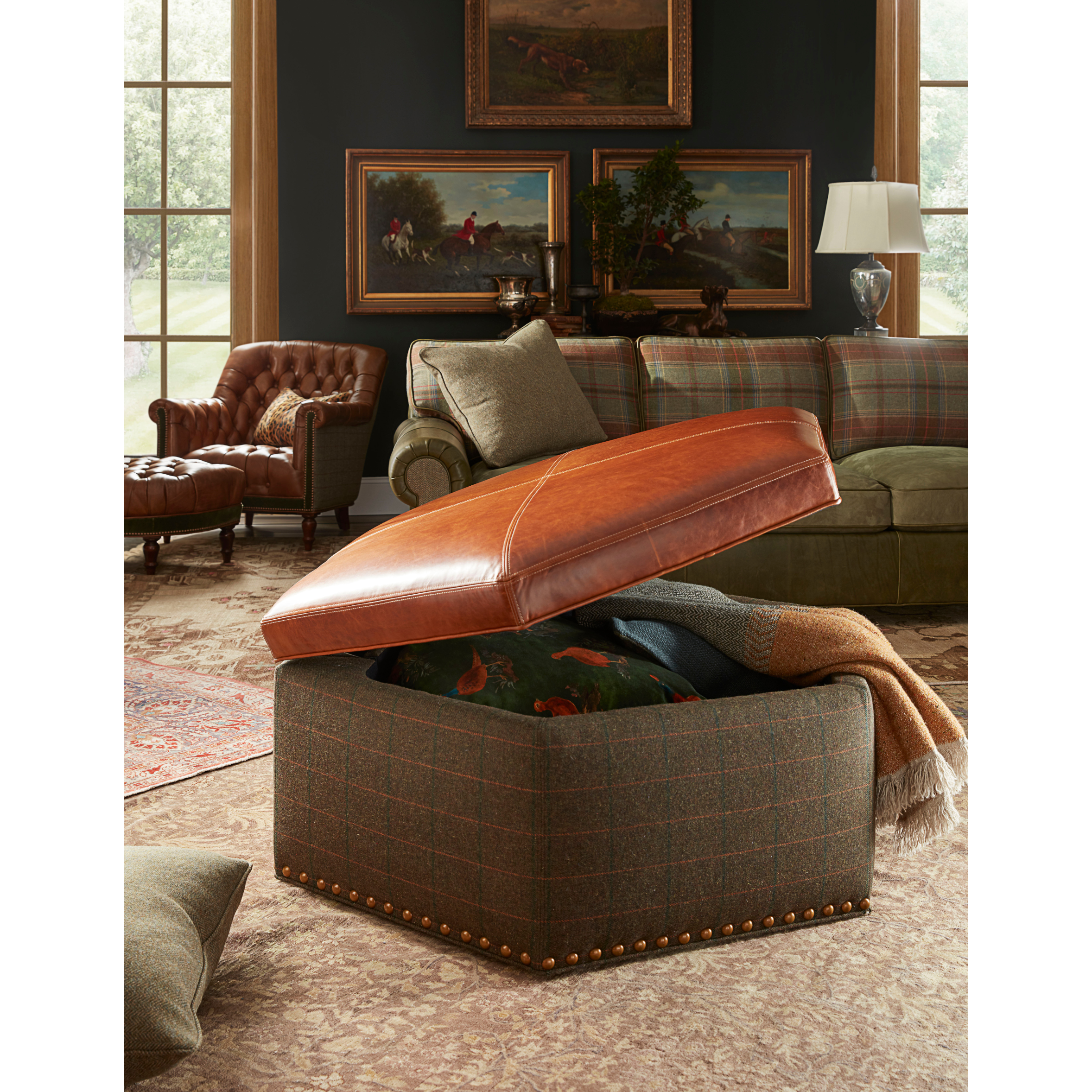 Olivia Storage Ottoman