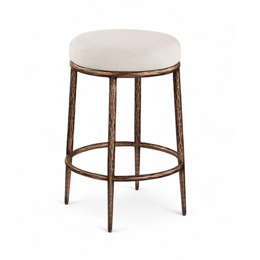 Pharoh Beige Counter Stool