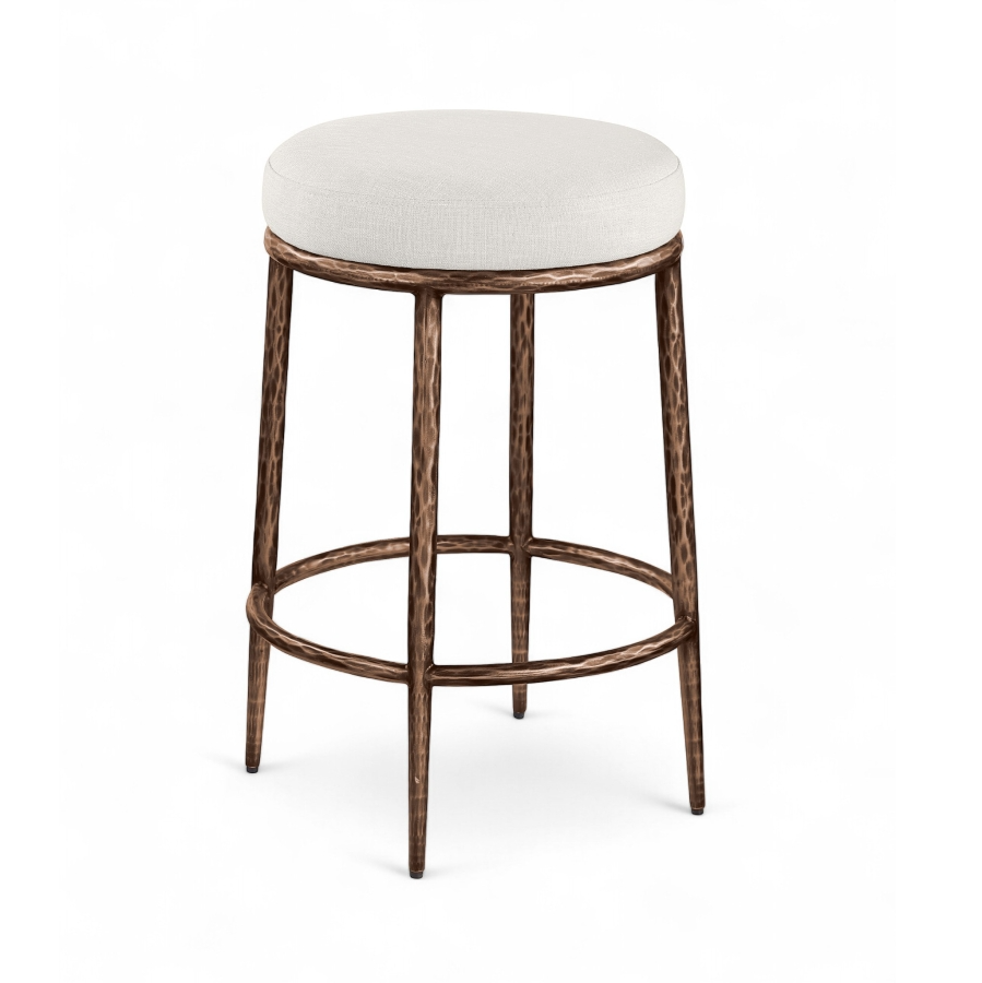 Pharoh Cream Counter Stool
