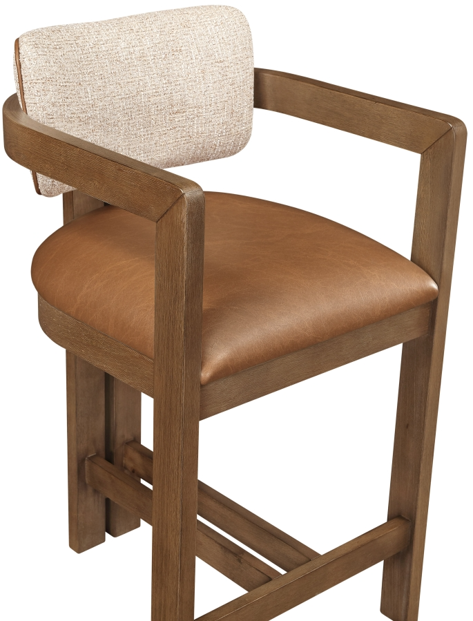 Regina Cognac Counter Stool
