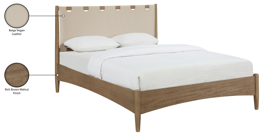 Sanford Beige Queen Bed
