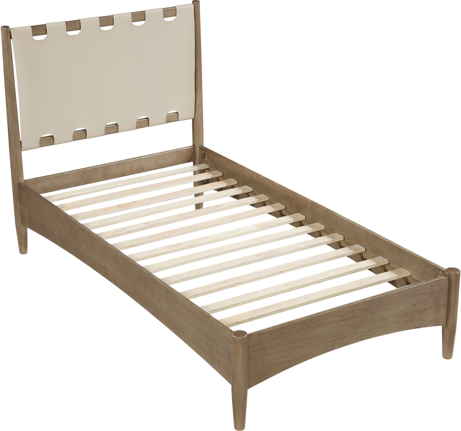 Sanford Beige Twin Bed