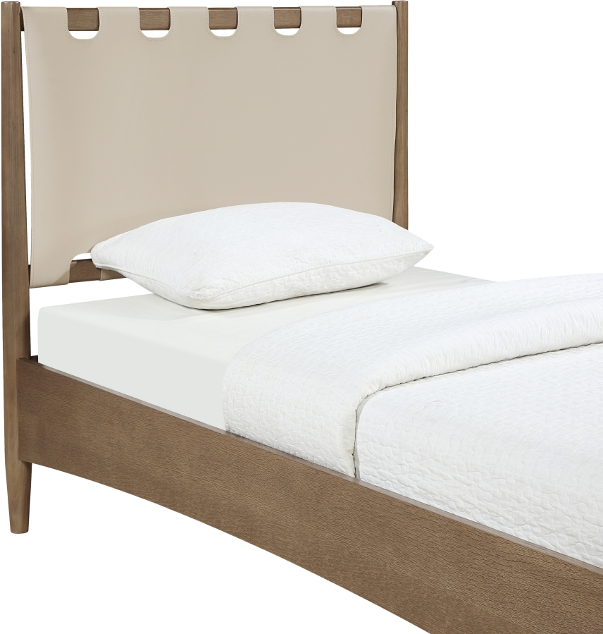 Sanford Beige Twin Bed