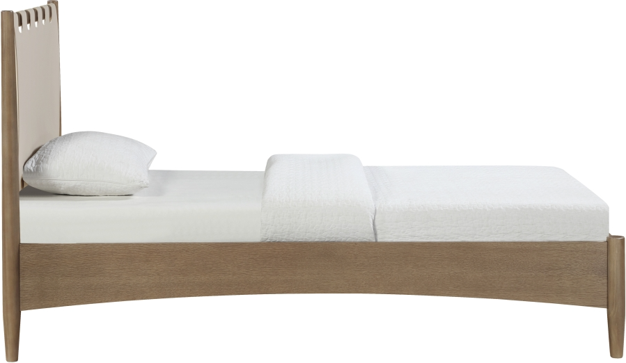 Sanford Beige Twin Bed