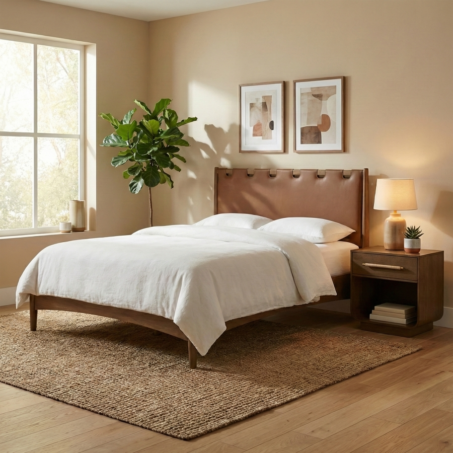 Sanford Brown King Bed