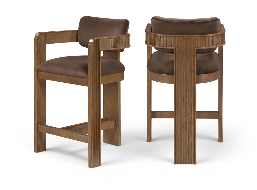 Sasha Brown Counter Stool