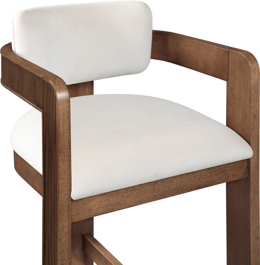 Sasha Cream Counter Stool