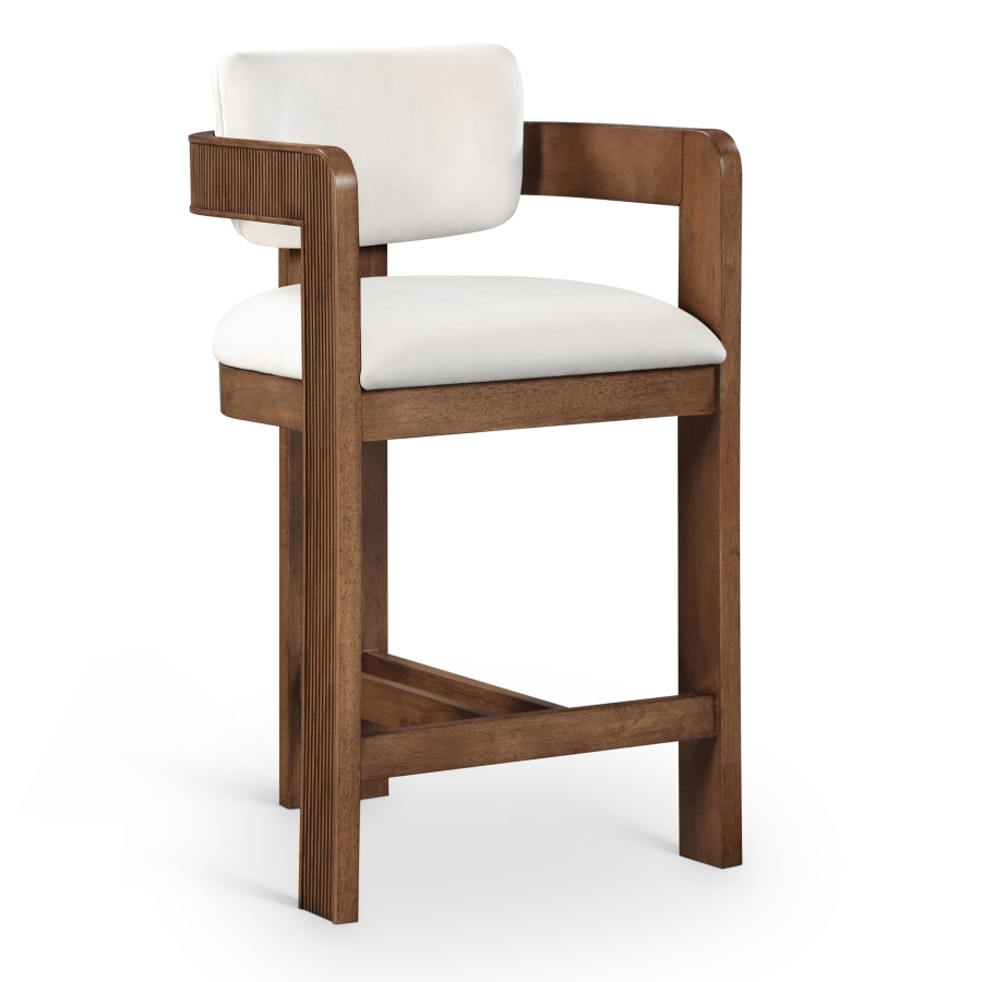 Sasha Cream Counter Stool