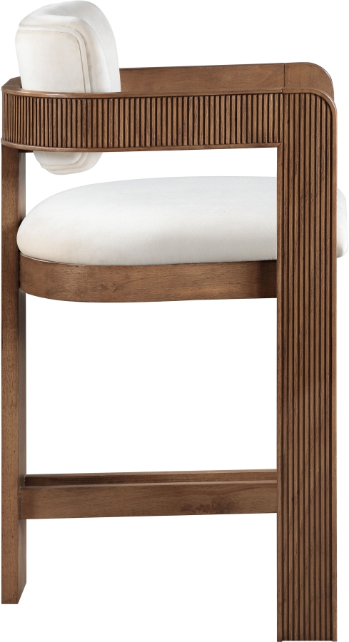 Sasha Cream Counter Stool