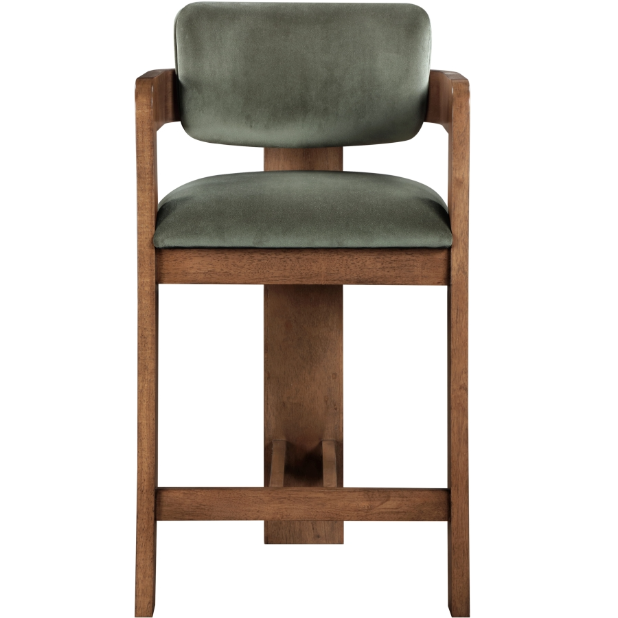 Sasha Green Counter Stool