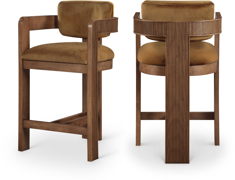 Sasha Saddle Counter Stool