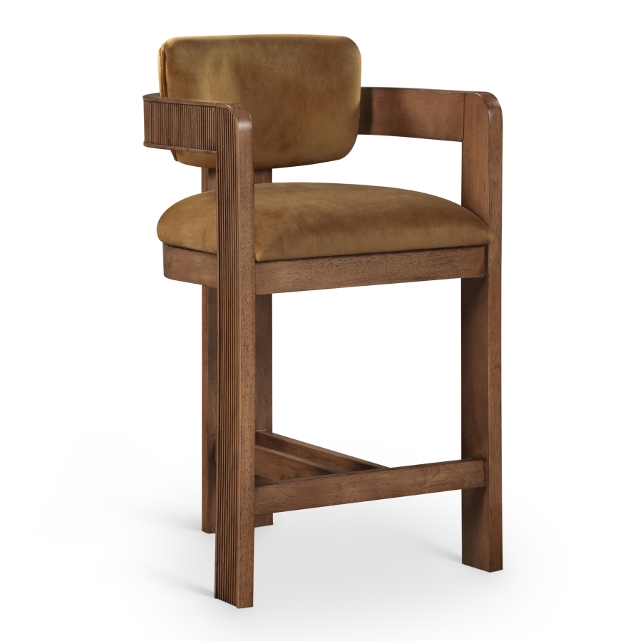 Sasha Saddle Counter Stool