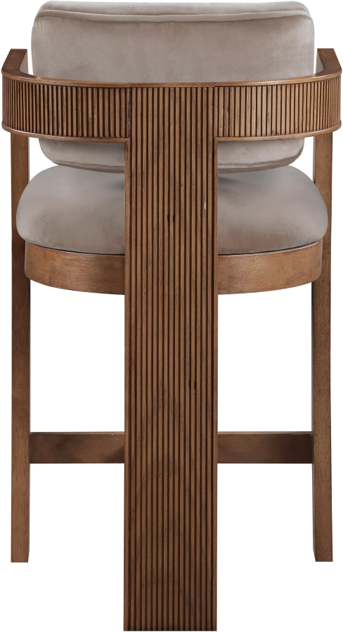 Sasha Taupe Counter Stool