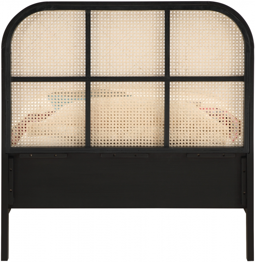 Siella Black Twin Bed