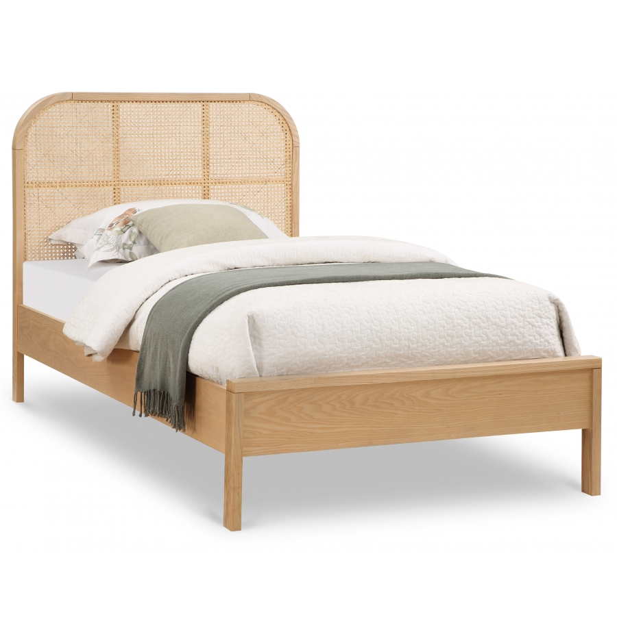 Siella Natural Twin Bed