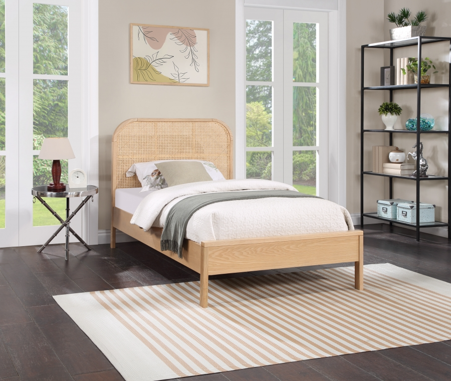 Siella Natural Twin Bed