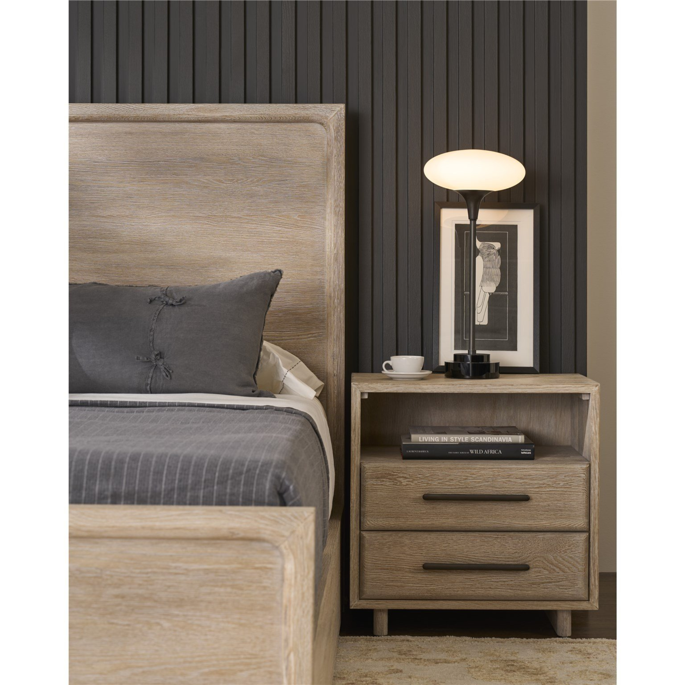 Solara Panel King Bed