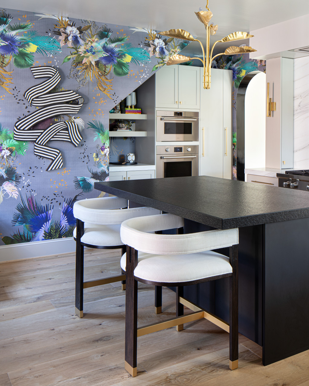 Thomas Black Counter Stool