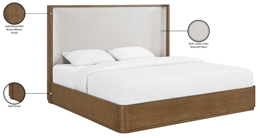 Tibby Brown King Bed