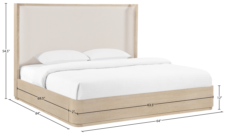 Tibby Natural King Bed