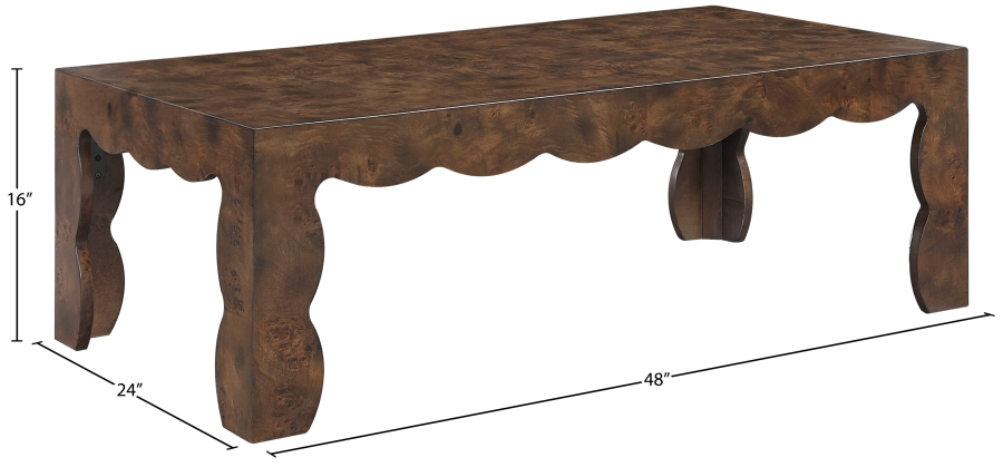Vasily Brown Coffee Table