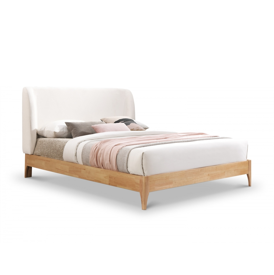 Venice Cream Queen Bed