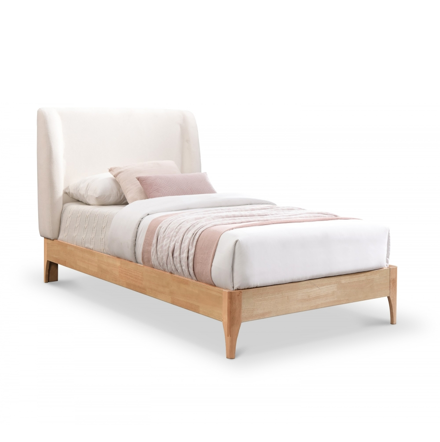 Venice Cream Twin Bed
