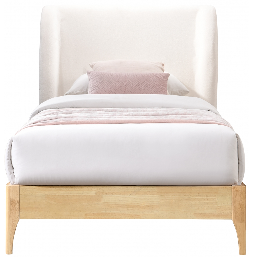 Venice Cream Twin Bed