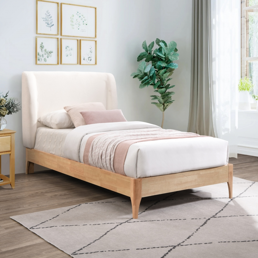 Venice Cream Twin Bed