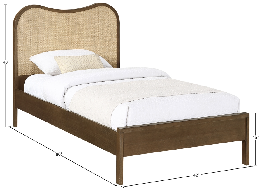 Winfield Natural Twin Bed
