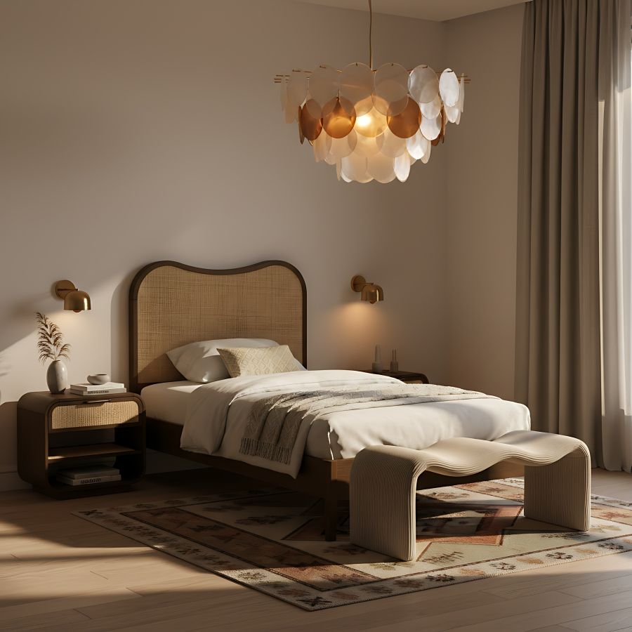 Winfield Brown Twin Bed