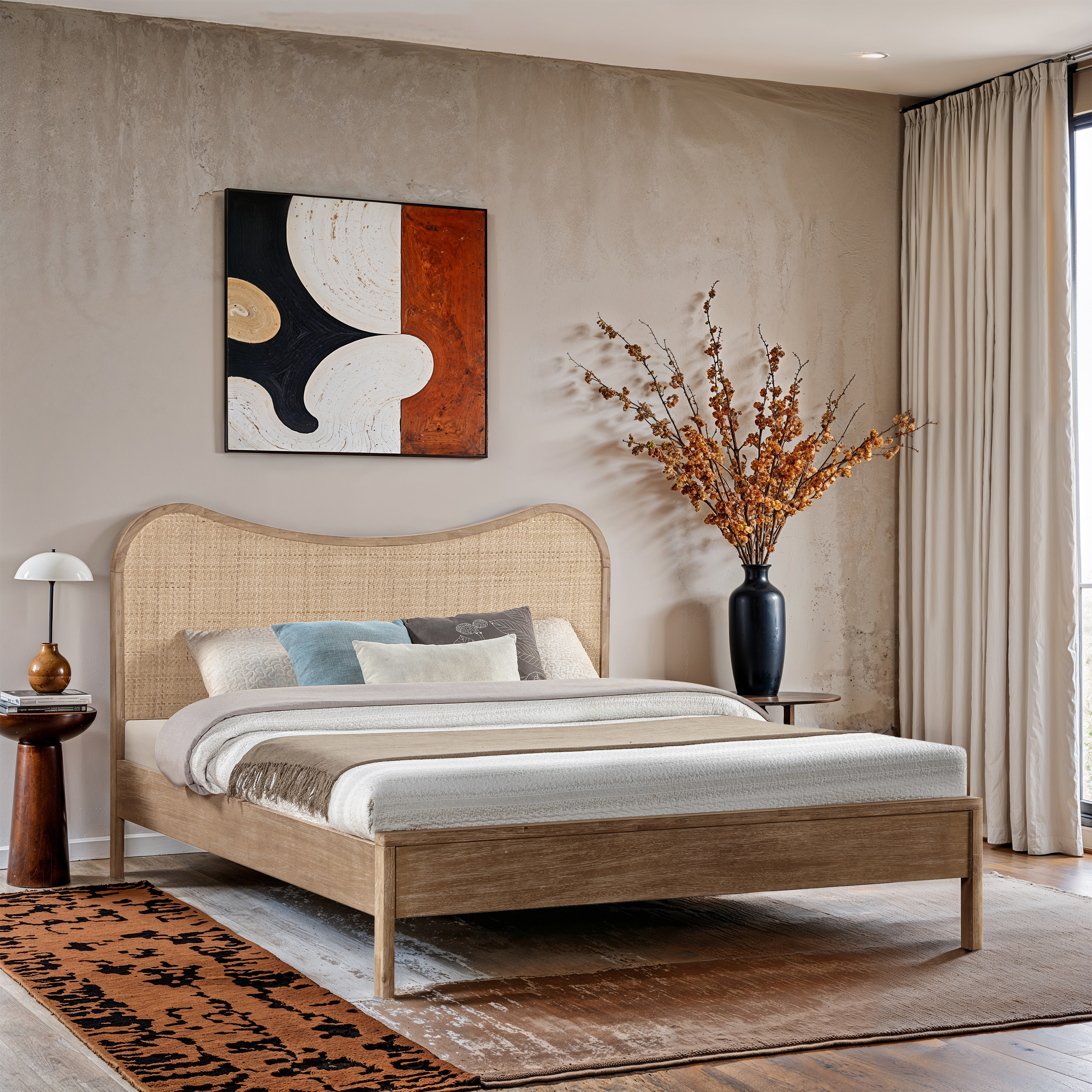 Winfield Natural Full Bed