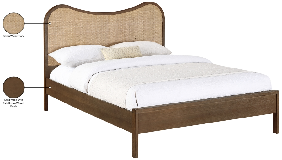 Winfield Brown Queen Bed